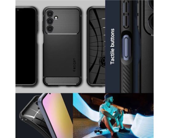 Spigen Rugged Armor case for Samsung Galaxy A25 5G - matte black