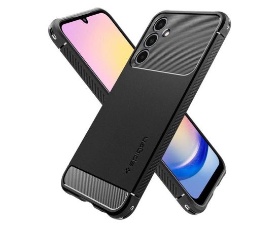 Spigen Rugged Armor case for Samsung Galaxy A25 5G - matte black