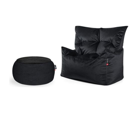 Qubo Chillin Set KALA + JUST TABLE + JUST TOP Onyx FRESH Black