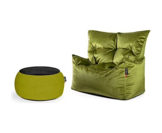 Qubo Chillin Set KALA + JUST TABLE + JUST TOP Olivine FRESH Black