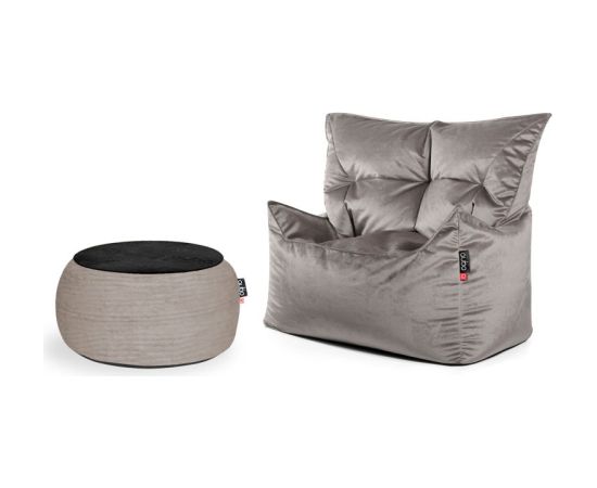 Qubo Chillin Set KALA + JUST TABLE + JUST TOP Indigo FRESH Black