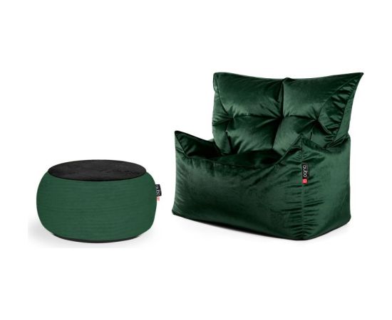 Qubo Chillin Set KALA + JUST TABLE + JUST TOP TOP Emerald FRESH Black