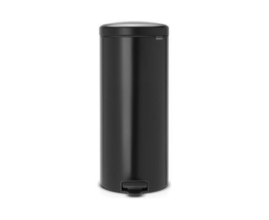 BRABANTIA atkritumu tvertne ar pedāli NewIcon, 30 l, Matt Black - 114540