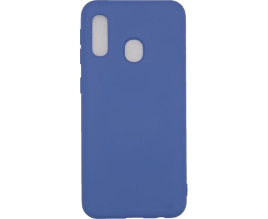 Evelatus Samsung  Galaxy A20E Nano Silicone Case Soft Touch TPU Dark Blue