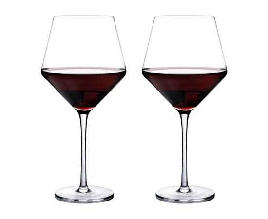 Wine glasses CRYSTAL 2pcs 700ml "Burgundy"