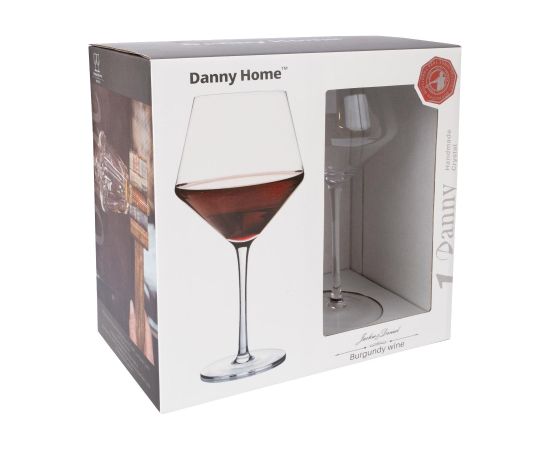 Wine glasses CRYSTAL 2pcs 700ml "Burgundy"