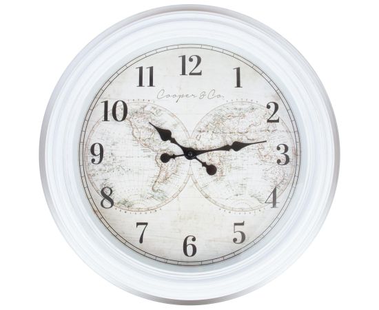 Wall clock GUSTAV D60cm, white