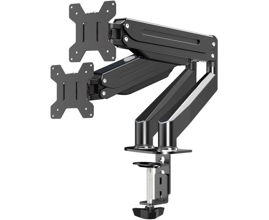 Esperanza ERW020 Gas desk mount for two monitors 17-27‘’ up to 6kg