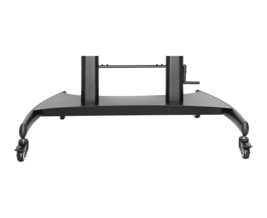 Techly Steel Trolley Floor Support with adjustable height, for TV from 60'' to 100''