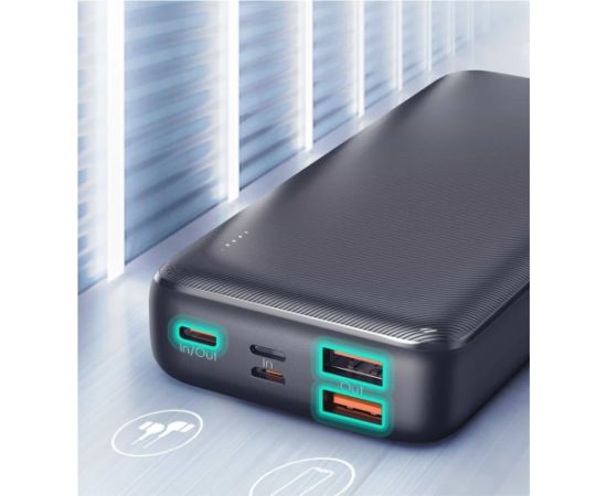 AUKEY PB-N74S Power Bank 20000mAh 22.5W QC 3.0 PD 3.0 5xUSB SCP LCD Black