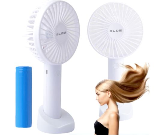 Blow USB Rechargeable Handheld Fan white