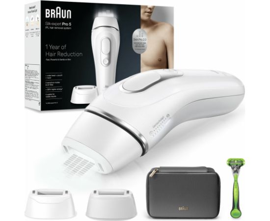 Depilator Braun Silk-expert Pro 5 PL5145 IPL biało-srebrny