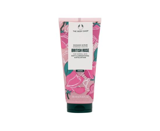 The Body Shop British Rose / Shower Scrub 200ml