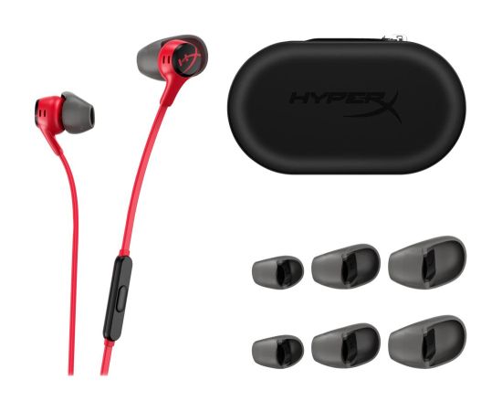 HEADSET HYPERX CLOUD EARBUDS/II RED 705L8AA HYPERX