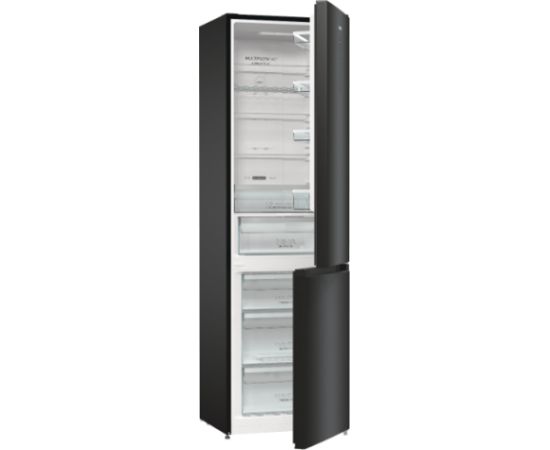 Gorenje NRK620EABXL4 Ledusskapis Melns 200cm