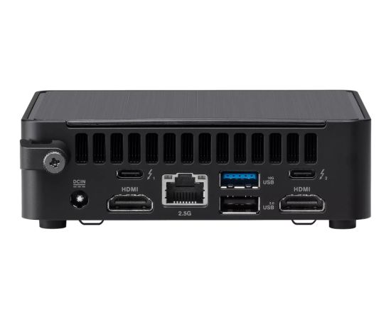 ASUS NUC 14pro RNUC14RVKU700002I Intel Ultra 7 155H Intel Arc graphics 4xUSB M.2 22x80 NVMe; 22x42 NVMe 2,5Gbe LAN 2xHDMI  2x Thunderbolt 4 (USB-C+DP) no Storage no RAM AX211.D2WG.NV no OS EU Cord Slim Kit(L6) EAN:4711387492369