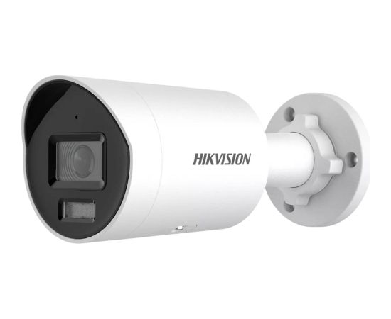 Hikvision 4MP IP Mini Bullet camera, H265+ 1/3" progressive CMOS, 2688 × 1520 Effective Pixels, 25fps@1520P, Focal Length 2.8mm FOV 100.2°, 0.001 Lux @ (F1.0, AGC ON),B/W: 0 Lux with IR