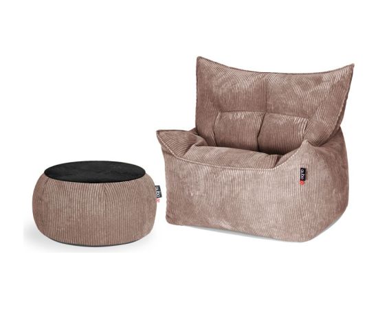 Qubo Chillin Set KALA + JUST TABLE + JUST TOP Land FEEL Black