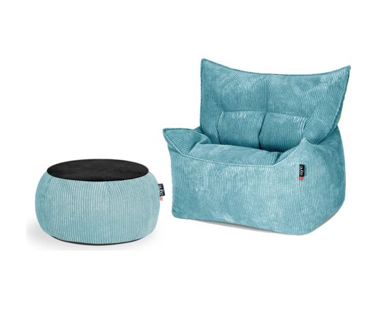 Qubo Chillin Set KALA + JUST TABLE + JUST TOP Electric FEEL Black