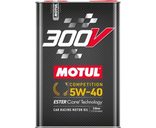 Motul 300V Competition 5W40 5L 2021 Ester Core® technology