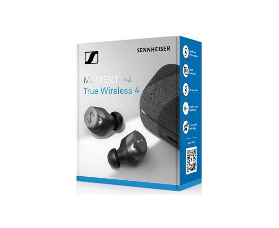 Наушники-вкладыши Sennheiser MOMENTUM 4 True Wireless, черный/графитовый