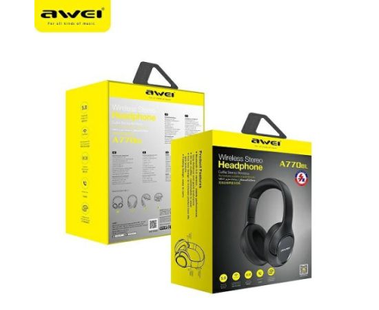 Awei A770BL Bluetooth In-Ear Headphones Black