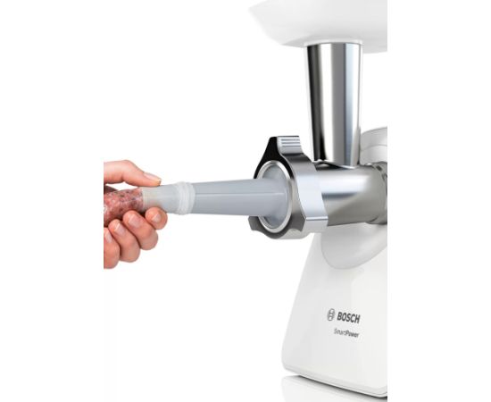 Bosch MFW2520W mincer 1500 W Stainless steel, White