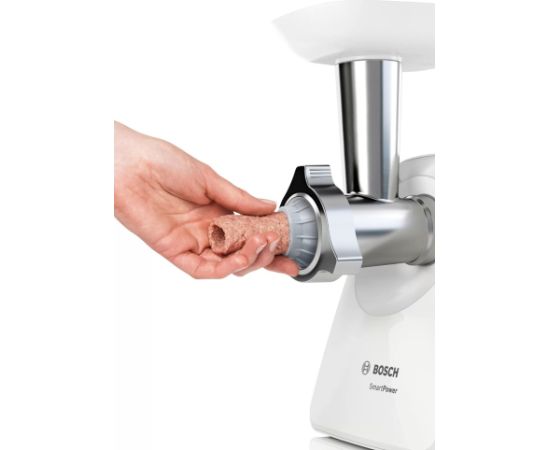 Bosch MFW2520W mincer 1500 W Stainless steel, White