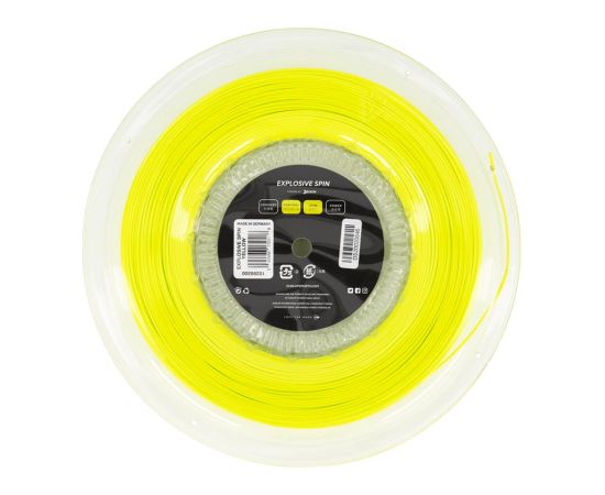 Tennis string Dunlop EXPLOSIVE SPIN 1.30mm 200m PE monofilament hexagonal yellow