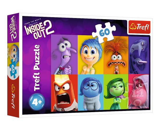 TREFL DISNEY Inside Out 2 Пазл, 60 шт.