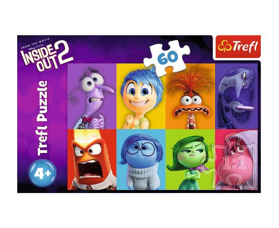 TREFL DISNEY Inside Out 2 Пазл, 60 шт.