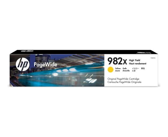 HP 982X HY High Yield Yellow Original PageWide Ink Cartridge