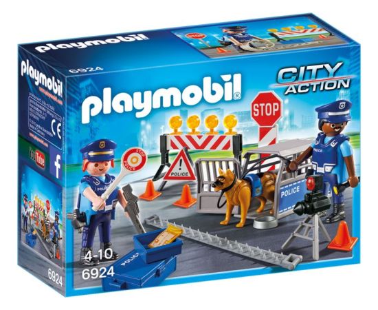 Playmobil Blokada policyjna (6924)