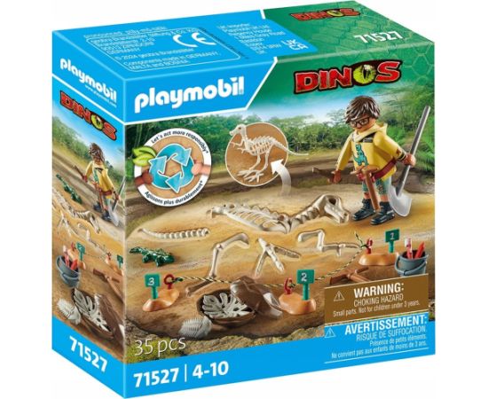 Playmobil Zestaw figurek Dinos 71527 Wykopalisko ze szkieletem dinozaura