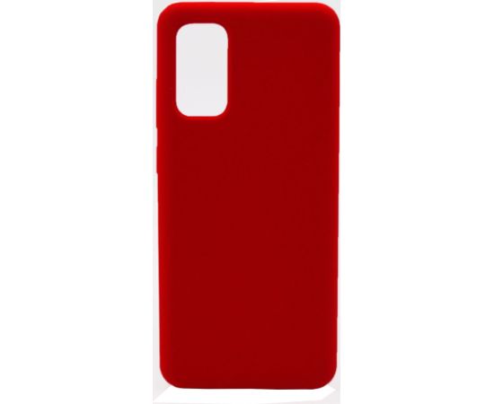 Evelatus Samsung  Galaxy S20 Plus Premium Soft Touch Silicone Case Red