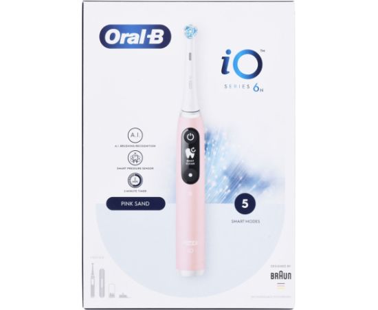 Braun Szczoteczka elektryczna  Oral-B iO6 Pink