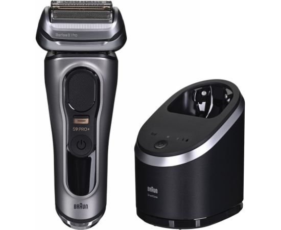 Braun Series 9 Pro+ 9565cc Wet & Dry Foil shaver Trimmer Metallic