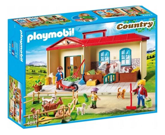 Playmobil Gospodarstwo Rolne z Hodowlą Małych Zwierząt (70887)