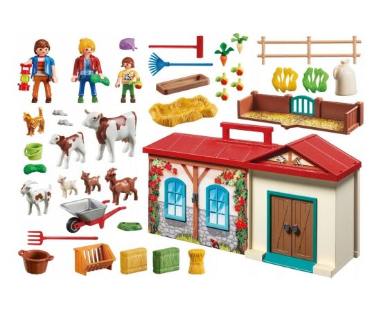 Playmobil Gospodarstwo Rolne z Hodowlą Małych Zwierząt (70887)