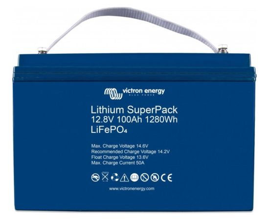 Victron Energy Victron Energy LiFePO4 SuperPack BAT512110710 12,8V/100Ah-batteri