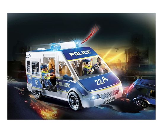 Playmobil Transporter Policyjny Ze Światłem i Dźwiękiem (70899)