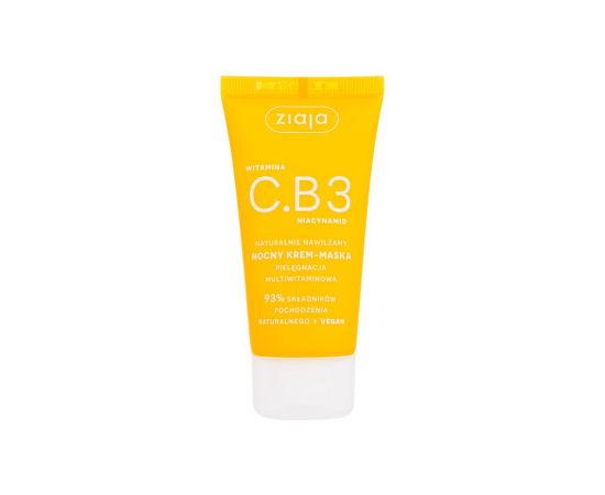 Ziaja Vitamin C.B3 Niacinamide / Night Cream-Mask 50ml