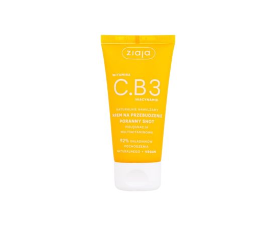 Ziaja Vitamin C.B3 Niacinamide / Morning Shot Wake Up Cream 50ml