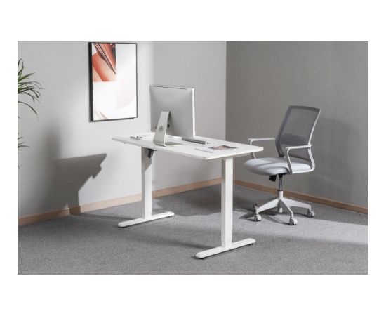 Adjustable Height Table Up Up Frigg White