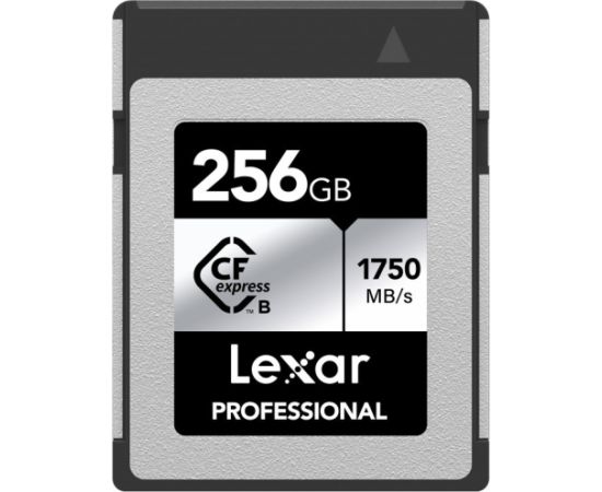 Lexar memory card CFexpress Type B 256GB Professional Silver