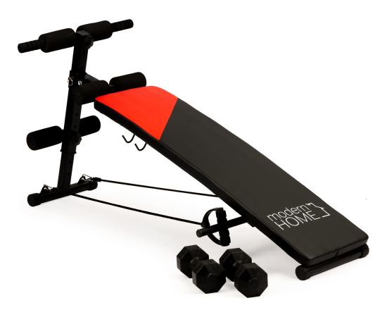 Workout bench with 1,5 kg dumbbells ModernHOME