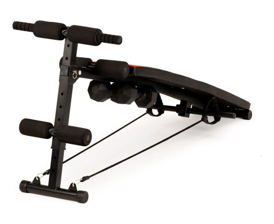 Workout bench with 1,5 kg dumbbells ModernHOME