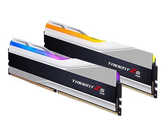 G.Skill DDR5 32GB - 6800 - CL - 34 - Dual-Kit - DIMM, F5-6800J3445G16GX2-TZ5RS, Trident Z5 RGB, XMP, silver