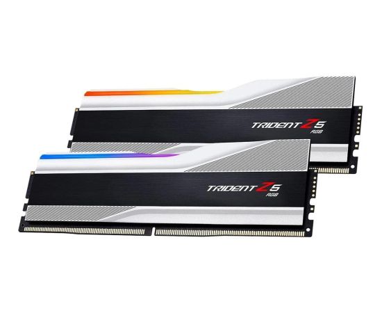 G.Skill DDR5 32GB - 6800 - CL - 34 - Dual-Kit - DIMM, F5-6800J3445G16GX2-TZ5RS, Trident Z5 RGB, XMP, silver