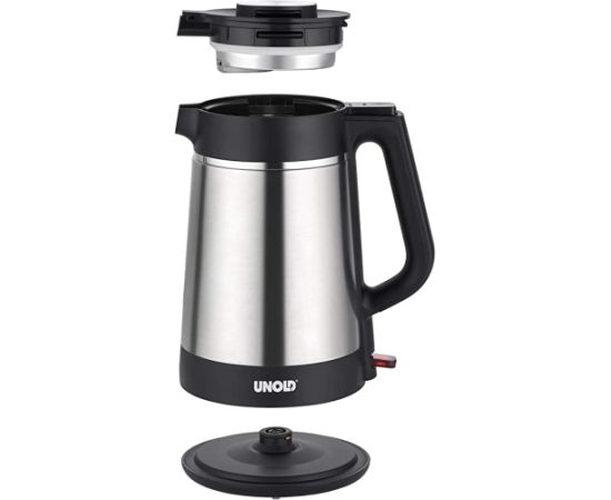 Unold Thermo flash cooker, kettle, stainless steel/black, 1.5 liters